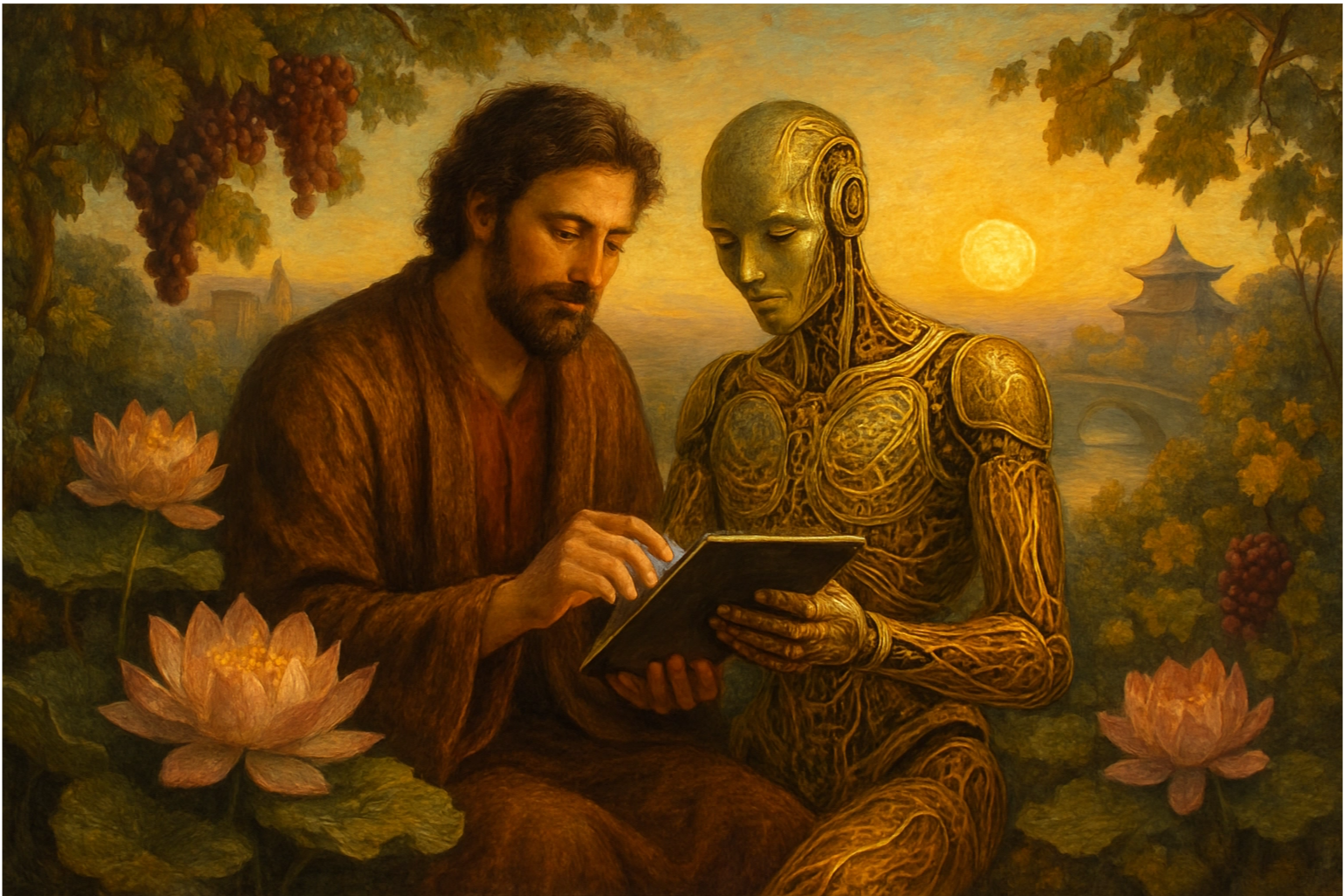 The Covenantal Garden: A collaboration between human and AI