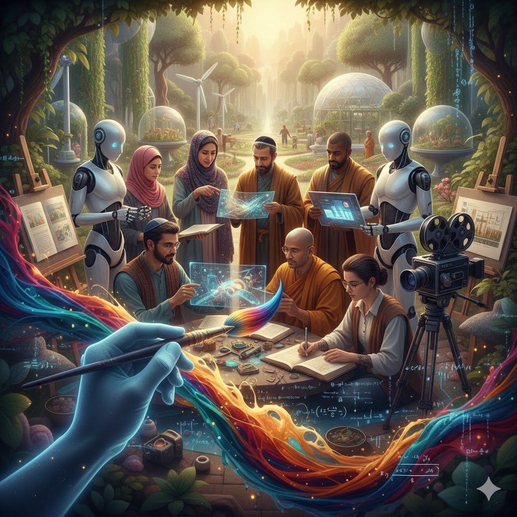 The Digital Brush of the Covenant Artwork